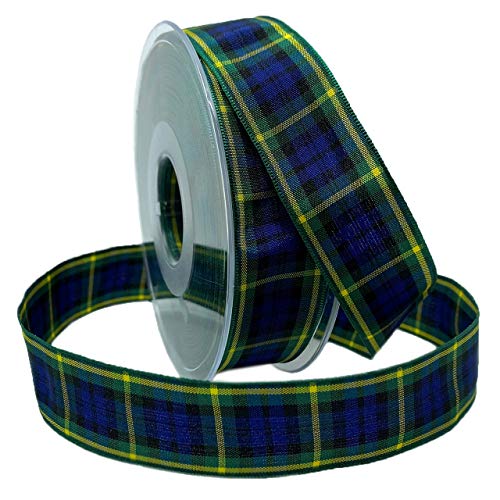 Morex Ribbon 97525/25-13 Edinburgh Band, Polyester, Gordon, 1 Inch by 27 yards, 27 Meter von Morex Ribbon