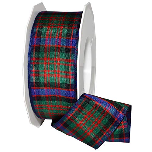 Morex Ribbon 97540/25-14 Edinburgh Schleifenband, Polyester, Macdonald, 1.5 Inch by 27 Yards, 24 Meter von Morex Ribbon
