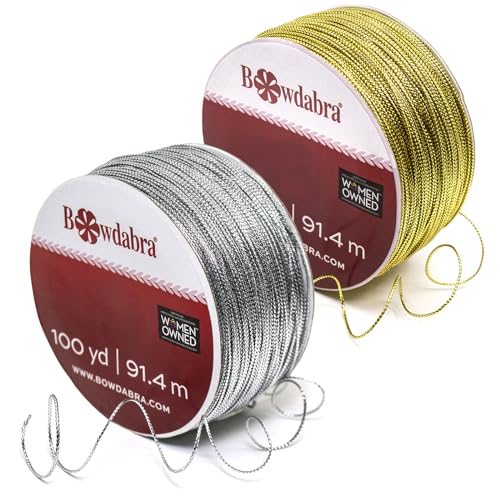 Morex Ribbon Bowdabra Combo 122 m Draht, 61 m Golddraht und 61 m Silberdraht Morex Ribbon Bowdabra Combo 122 m Draht, 61 m Golddraht und 61 m Silberdraht von Morex Ribbon