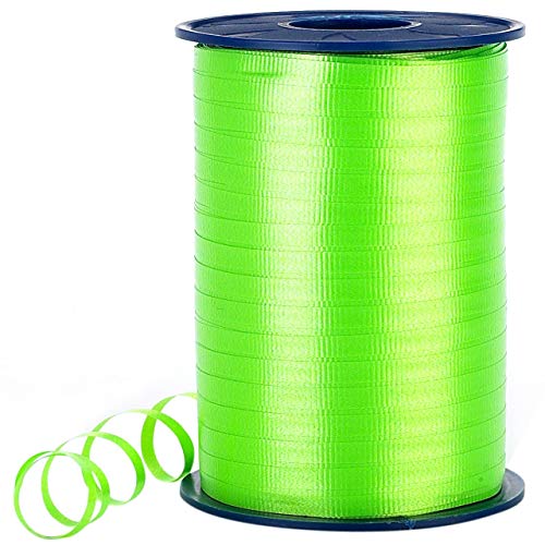 Morex Ribbon Gekräuseltes Ringelband Band, Polyester, zitrusgelb, 22.5 Sq Ft (Pack of 1), 1500 von Morex Ribbon