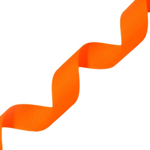 Morex Ribbon Neon-Ripsband, 1,6 cm x 20 m, Neon-Mandarine (06716/20-629) von Morex Ribbon