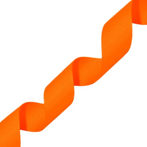 Morex Ribbon Neon Ripsband, 2,2 cm x 20 m, Neon Tangerine (06722/20-629) von Morex Ribbon