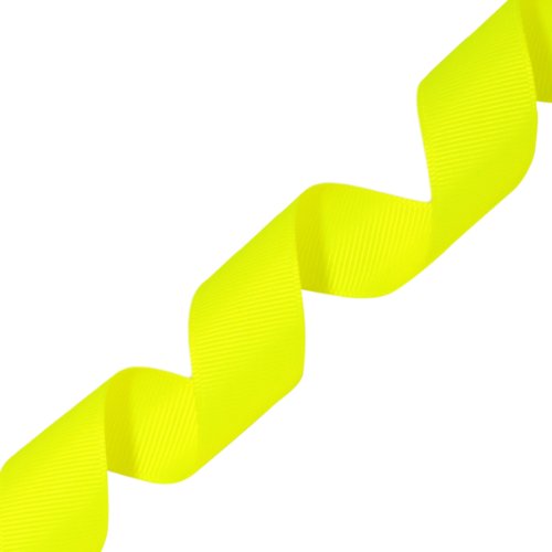 Morex Ribbon Neon-Ripsband, 2,2 cm x 20 m, Neongelb (06722/20-615) von Morex Ribbon