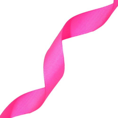 Morex Ribbon Neon Ripsband 5/8" x 20 Yd Neon Shocking Pink von Morex Ribbon