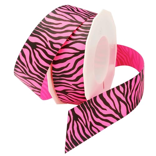 Morex Ribbon Neon-Zebra-Ripsband, 3,8 cm x 20 m, Shocking Pink Morex Ribbon Neon-Zebra-Ripsband, 3,8 cm x 20 m, Shocking Pink von Morex Ribbon