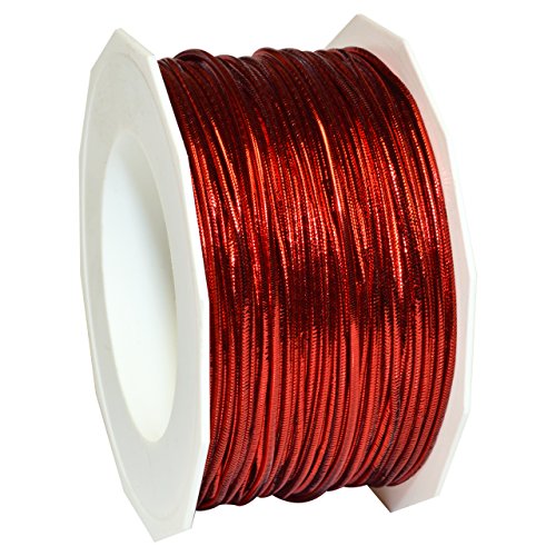 Morex Ribbon Stretch Cord Band, rot, 50 Yd, 45 von Morex Ribbon