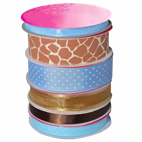 Morex Ribbon Sweet Petite Band aus Polyester/Nylon, Blau, 30 m, 6 Stück Morex Ribbon Sweet Petite Band aus Polyester/Nylon, Blau, 30 m, 6 Stück von Morex Ribbon