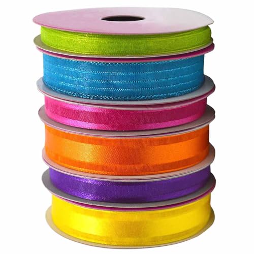 Morex Ribbon Sweet Petite Band aus Polyester/Nylon, Fiesta, 45 m, 6 Stück Morex Ribbon Sweet Petite Band aus Polyester/Nylon, Fiesta, 45 m, 6 Stück von Morex Ribbon