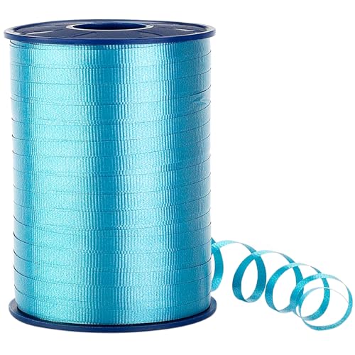 Morex Ringelband, 0,9 cm, 457,7 m, für Geschenkverpackungen, Ballonschnur, Geburtstagsfeiern, Feiertage, Dekorationen, Aquablau Morex Ringelband, 0,9 cm, 457,7 m, für Geschenkverpackungen, Ballonschnur, Geburtstagsfeiern, Feiertage, Dekorationen, Aquablau von Morex Ribbon