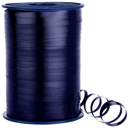 Morex Ringelband, 0,9 cm, 457,7 m, für Geschenkverpackungen, Ballonschnur, Geburtstagsfeiern, Feiertage, Dekorationen, Marineblau Morex Ringelband, 0,9 cm, 457,7 m, für Geschenkverpackungen, Ballonschnur, Geburtstagsfeiern, Feiertage, Dekorationen, Marineblau von Morex Ribbon