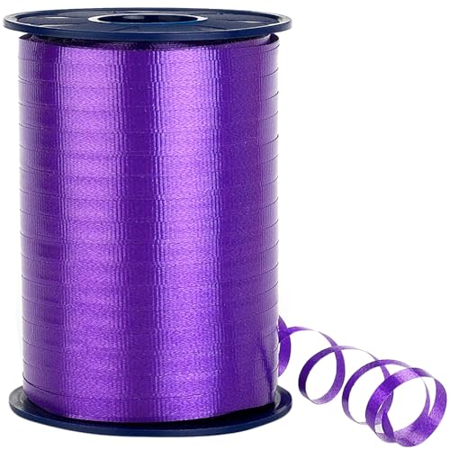 Morex Ringelband, 0,9 cm, 457,7 m, für Geschenkverpackungen, Ballonschnur, Geburtstagsfeiern, Feiertage, Dekorationen, Violett Morex Ringelband, 0,9 cm, 457,7 m, für Geschenkverpackungen, Ballonschnur, Geburtstagsfeiern, Feiertage, Dekorationen, Violett von Morex Ribbon