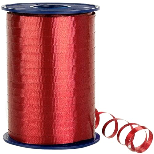 Morex Ringelband, 3/16 Zoll, 457 m, für Geschenkverpackungen, Ballonschnur, Geburtstagsfeiern, Feiertage, Dekorationen, Rot Morex Ringelband, 3/16 Zoll, 457 m, für Geschenkverpackungen, Ballonschnur, Geburtstagsfeiern, Feiertage, Dekorationen, Rot von Morex Ribbon
