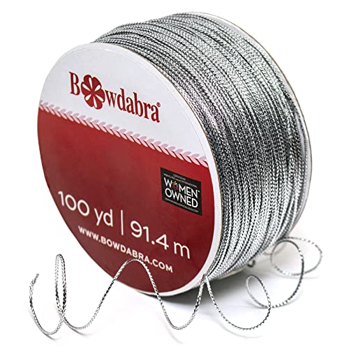 Morex x Bowdabra Schleifendraht, 91,4 m, silberfarben Morex x Bowdabra Schleifendraht, 91,4 m, silberfarben von Morex Ribbon