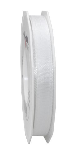 Präsent - EUROPA Geschenkband - weiss - 50-m-Rolle 15 mm Präsent - EUROPA Geschenkband - weiss - 50-m-Rolle 15 mm von Morex Ribbon