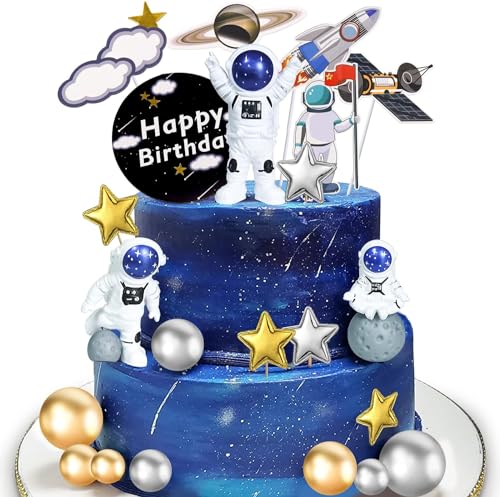 22Pcs Astronaut Weltraum Kuchen Toppers Weltraum Kuchen Dekorationen Weltraum Themed Party Supplies Astronaut Figurines Planet Rocket Sterne und Perle Kugeln DIY Kuchen Toppers für Kinder Geburtstag 22Pcs Astronaut Weltraum Kuchen Toppers Weltraum Kuchen Dekorationen Weltraum Themed Party Supplies Astronaut Figurines Planet Rocket Sterne und Perle Kugeln DIY Kuchen Toppers für Kinder Geburtstag von Morofme