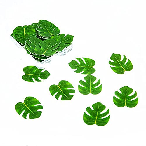 Morofme 48pcs essbare tropische Schildkrötenblätter Cupcake Topper, Palmblatt-Kuchen-Deckel, essbare Kuchen Dekoration für Hawaii Aloha Dschungel-Thema Hochzeit Geburtstag Baby Shower Party Morofme 48pcs essbare tropische Schildkrötenblätter Cupcake Topper, Palmblatt-Kuchen-Deckel, essbare Kuchen Dekoration für Hawaii Aloha Dschungel-Thema Hochzeit Geburtstag Baby Shower Party von Morofme
