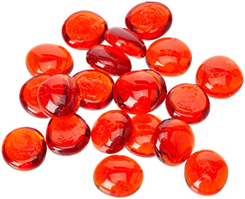 MosaixPro Glasperlen, 18-20 mm, 100 g, rot, 20 Stück von MosaixPro