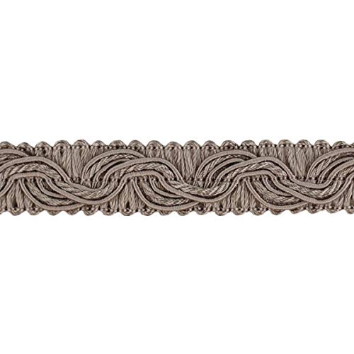 20,0 m Posamentenborte Breite 16 mm Farbe Silber Brokatborten Dekoborte Bordüre Fransen Brokat Spitze Barock (DE) von Mosel Avenue Art & Gobelin Studio