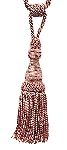 Mosel Avenue Art & Gobelin Studio (DE Raffhalter Gardinenhalter 62 cm Quaste 21 cm Vorhang Troddel Farbe Altrosa/Rosabeige Mosel Avenue Art & Gobelin Studio (DE Raffhalter Gardinenhalter 62 cm Quaste 21 cm Vorhang Troddel Farbe Altrosa/Rosabeige von Mosel Avenue Art & Gobelin Studio