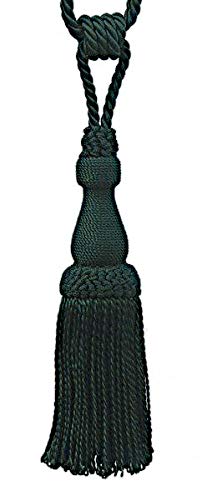 Mosel Avenue Art & Gobelin Studio (DE Raffhalter Gardinenhalter 62 cm Quaste 21 cm Vorhang Troddel Farbe Dunkelgrün Mosel Avenue Art & Gobelin Studio (DE Raffhalter Gardinenhalter 62 cm Quaste 21 cm Vorhang Troddel Farbe Dunkelgrün von Mosel Avenue Art & Gobelin Studio