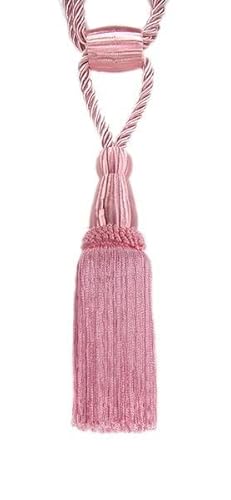 Raffhalter 50 cm/Quaste 15 cm mit Kordel Farbe Rosa/Schmuckquaste Gardinen Vorhang Gardinenhalter Quaste Halter für Gardinen Shabby Chic Style Design Raffhalter 50 cm/Quaste 15 cm mit Kordel Farbe Rosa/Schmuckquaste Gardinen Vorhang Gardinenhalter Quaste Halter für Gardinen Shabby Chic Style Design von Mosel Avenue Art & Gobelin Studio