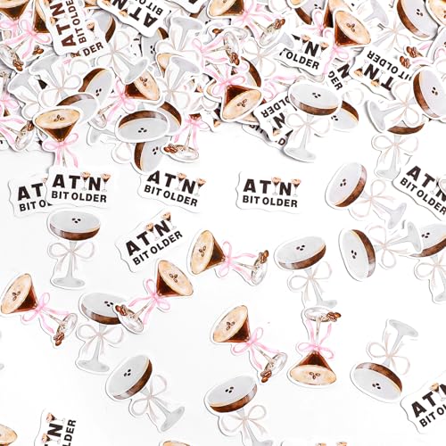 MotiMind 300 Stück Espresso-Martini-Party-Konfetti, Junggesellinnenabschied, Martini, Bikinis und ein Tini-Bit, ältere Martini-Becher, Konfetti für Brautparty, Verlobung, Junggesellinnenabschied, MotiMind 300 Stück Espresso-Martini-Party-Konfetti, Junggesellinnenabschied, Martini, Bikinis und ein Tini-Bit, ältere Martini-Becher, Konfetti für Brautparty, Verlobung, Junggesellinnenabschied, von MotiMind