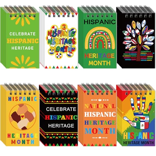 MotiMind 72 Pcs Mini Hispanic Heritage Notebooks Hispanic Heritage Month Theme Pocket Small Memo Pad National Hispanic Heritage Month Spiral Notepads for Gift Party Favor Supplies Office MotiMind 72 Pcs Mini Hispanic Heritage Notebooks Hispanic Heritage Month Theme Pocket Small Memo Pad National Hispanic Heritage Month Spiral Notepads for Gift Party Favor Supplies Office von MotiMind