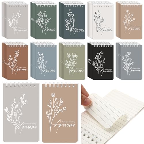 Motipuns Inspirierende Mini-Notizbücher, Weihnachtsgeschenke, florale Spiralnotizblöcke, Tagebuch, Taschennotizbücher, Mitarbeiter, Wertschätzung, Geschenke für Kollegen, Lehrer, Studenten, Motipuns Inspirierende Mini-Notizbücher, Weihnachtsgeschenke, florale Spiralnotizblöcke, Tagebuch, Taschennotizbücher, Mitarbeiter, Wertschätzung, Geschenke für Kollegen, Lehrer, Studenten, von Motipuns