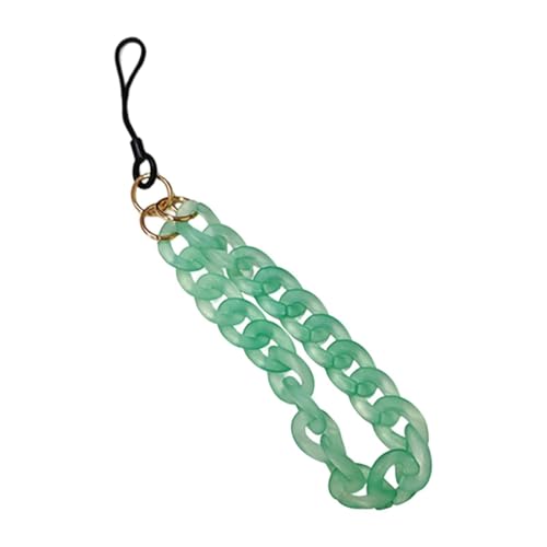 MotiveTech Handy-Anhänger, Umhängeband, modisches Acryl, Anti-Verlust-Dekoration, für Damen und Mädchen, Schlüsselanhänger-Anhänger für Kameras und Handtaschen, GrÜn MotiveTech Handy-Anhänger, Umhängeband, modisches Acryl, Anti-Verlust-Dekoration, für Damen und Mädchen, Schlüsselanhänger-Anhänger für Kameras und Handtaschen, GrÜn von MotiveTech