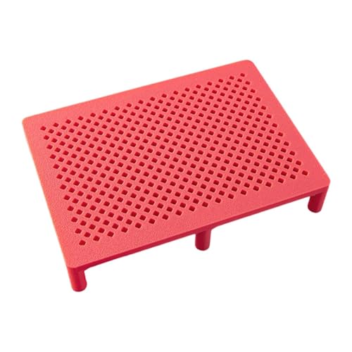 MotiveTech Ohrringhalterständer für Tonwerkzeuge Und DIY Projekte, Pink Rot von MotiveTech