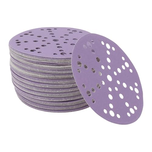 Motoforti 70 Stk Runde Schleifblätter 49 150er Körnung Haken und Schlaufe Schleifpapier Universal Für Automotive Refinishing 150x150mm Keramikschleifmittel Lila Motoforti 70 Stk Runde Schleifblätter 49 150er Körnung Haken und Schlaufe Schleifpapier Universal Für Automotive Refinishing 150x150mm Keramikschleifmittel Lila von Motoforti