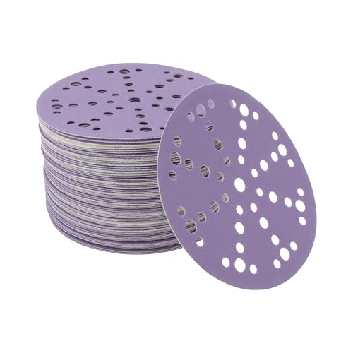 Motoforti 70 Stk Runde Schleifblätter 49 180 Körnung Klettschleifscheiben Universell Für Autolackierung 150x150mm Keramikschleifmittel Lila Motoforti 70 Stk Runde Schleifblätter 49 180 Körnung Klettschleifscheiben Universell Für Autolackierung 150x150mm Keramikschleifmittel Lila von Motoforti