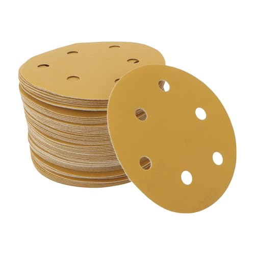 Motoforti 70 Stk Runde Schleifpapier 6 600 Körnung Haken Und Schleifbänder Universell Für Automotive Refinishing 125x125mm Aluminiumoxid Gelb Motoforti 70 Stk Runde Schleifpapier 6 600 Körnung Haken Und Schleifbänder Universell Für Automotive Refinishing 125x125mm Aluminiumoxid Gelb von Motoforti