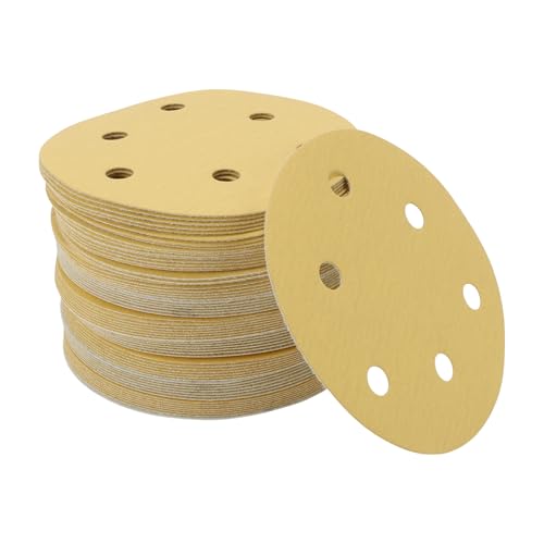 Motoforti 70 Stk Runde Schleifscheiben 6 240 Körnung Haken und Schlaufen Schleifblätter Universell Für Automotive Refinishing 125x125mm Aluminiumoxid Gelb Motoforti 70 Stk Runde Schleifscheiben 6 240 Körnung Haken und Schlaufen Schleifblätter Universell Für Automotive Refinishing 125x125mm Aluminiumoxid Gelb von Motoforti