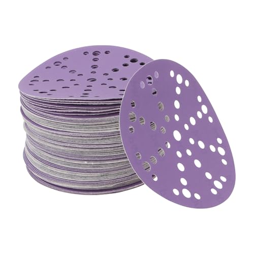 Motoforti 70 Stück Runde Schleifblätter 49 400 Körnung Haken Und Schlaufe Schleifpapier Universell Für Automotive Refinishing 150x150mm Keramik Schleifmittel Lila Motoforti 70 Stück Runde Schleifblätter 49 400 Körnung Haken Und Schlaufe Schleifpapier Universell Für Automotive Refinishing 150x150mm Keramik Schleifmittel Lila von Motoforti