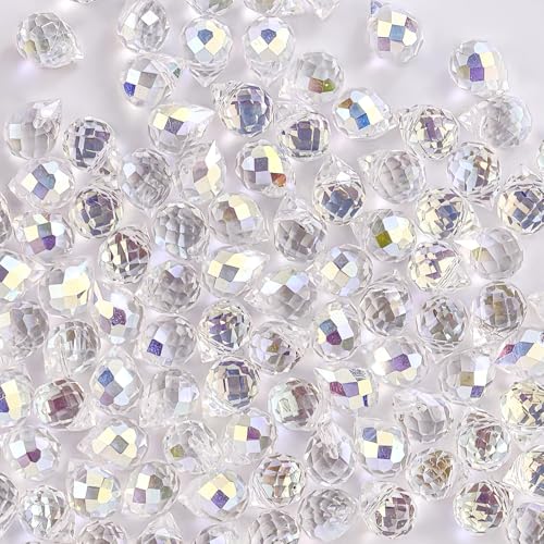 AB-Kristallperlen, 8 x 10 mm, glänzend, facettiert, Tropfenform, für Schmuckherstellung, Halsketten, Armbänder, Ohrringe, Telefon, Charms, Armband, DIY, Handwerk, transparent, 100 Stück AB-Kristallperlen, 8 x 10 mm, glänzend, facettiert, Tropfenform, für Schmuckherstellung, Halsketten, Armbänder, Ohrringe, Telefon, Charms, Armband, DIY, Handwerk, transparent, 100 Stück von Motroce