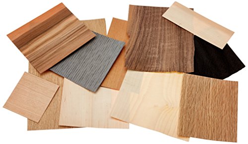 Backform Master sortiert Furnier Holz, braun, 100 g, 21 x 3 x 19 cm, Ausschnitte von Mouldmaster
