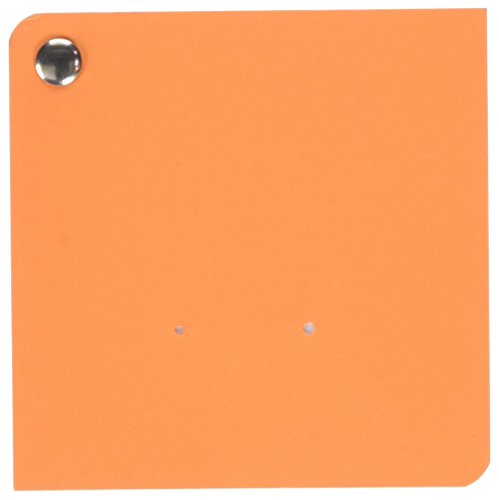 moulinart Estelle 068 Notizblock 8,5 x 8,5 cm 8,5 x 8,5 cm orange von Moulinart