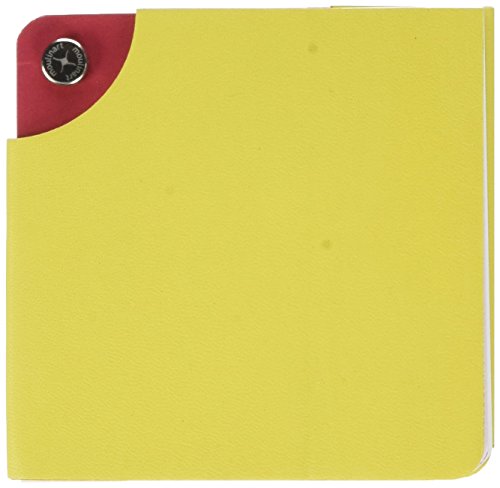 Moulinart Notizblock 8,5 x 8,5 cm, Chartreuse gelb von Moulinart