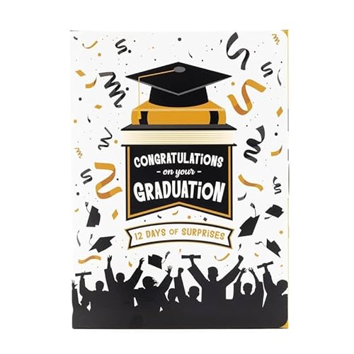 12 Days of Graduation Countdown Calenda – Einzigartige 12 Tage voller Überraschungen Geschenkbox von Mounteps