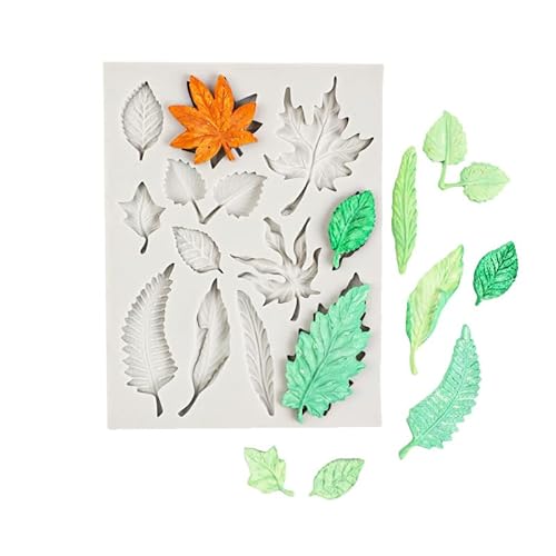 Blattform Fondant Mold Kuchen Dekorationswerkzeuge Backen und Küchenzubehör Blattform Fondant Mold Kuchen Dekorationswerkzeuge Backen und Küchenzubehör von Mounteps
