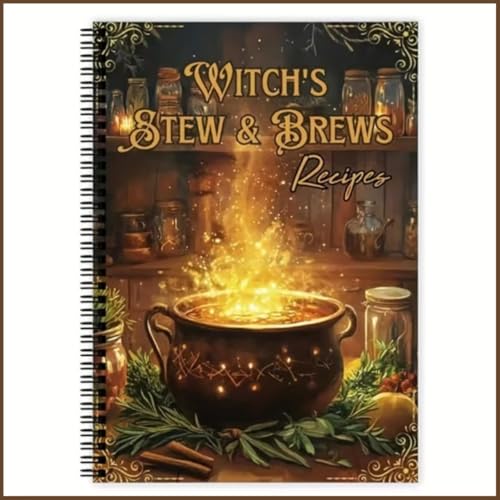 Mounteps Halloween Spiral-Bound Witchcraft Grimoire - 50 Enchanted Recipes for Body & Soul, Samhain Yule Cookbook, Gift for Witches, Pagans & Okkulte Enthusiasten Mounteps Halloween Spiral-Bound Witchcraft Grimoire - 50 Enchanted Recipes for Body & Soul, Samhain Yule Cookbook, Gift for Witches, Pagans & Okkulte Enthusiasten von Mounteps