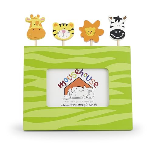 Mousehouse Gifts Kinder Bilderrahmen Safari Dschungel Tiere Holz Mousehouse Gifts Kinder Bilderrahmen Safari Dschungel Tiere Holz von Mousehouse Gifts