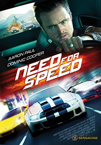 Need For Speed O Filme A3 Poster on Canvas - Filmkunstposter in verschiedenen Größen für Wohn- oder Schlafzimmerideen. Randlose Kultfilmbilder, klassische ikonische 70er, 80er, 90er Jahre, Vintage-Re von Movie Posters