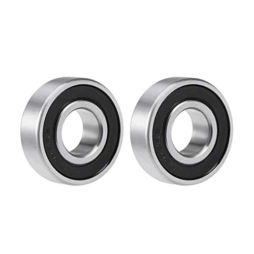 Movilideas - 2 Stück Kugelstopper, Kugellager 6202-2rs aus Stahl mit tiefem Nut, mit Gummidichtung, doppelseitig, 15 x 35 x 11 mm Movilideas - 2 Stück Kugelstopper, Kugellager 6202-2rs aus Stahl mit tiefem Nut, mit Gummidichtung, doppelseitig, 15 x 35 x 11 mm von Movilideas