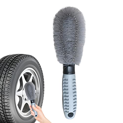 Felgenreinigungsbürste | Auto-Felgenreinigungs-Waschbürsten-Bürsten | Leichtes, leicht zu reinigendes Werkzeug für die Reinigung von Autos, Badezimmern, Küchen und ehr von Moxeupon