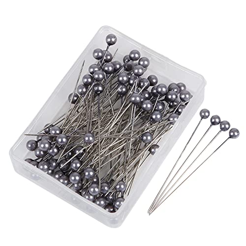 Moxeupon Blumenstrauß-Stifte, 100 Stück Boutonniere-Stifte, Gerade Stecknadeln für Hochzeitsblumenstrauß für Hochzeit, Schmuck, Blumen- -Dekoration, Quilten und Basteln Moxeupon Blumenstrauß-Stifte, 100 Stück Boutonniere-Stifte, Gerade Stecknadeln für Hochzeitsblumenstrauß für Hochzeit, Schmuck, Blumen- -Dekoration, Quilten und Basteln von Moxeupon