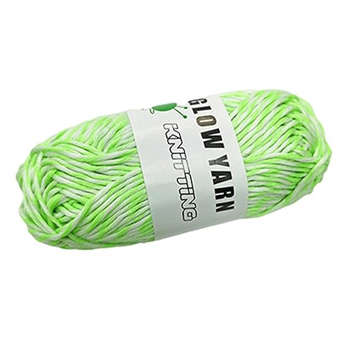 Moxeupon Im Dunkeln leuchtendes Garn | Leuchtendes Häkelgarn für Anfänger, 57,9 Yards - Leuchtendes Strickgarn, Scrubby-Faden für -Garnkunst, Nähen, Weben, Häkeln, Stricken Moxeupon Im Dunkeln leuchtendes Garn | Leuchtendes Häkelgarn für Anfänger, 57,9 Yards - Leuchtendes Strickgarn, Scrubby-Faden für -Garnkunst, Nähen, Weben, Häkeln, Stricken von Moxeupon