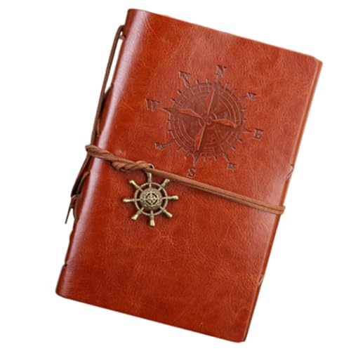 Moxeupon Vintage Notizblock - Arbeitsnotizbuch Mit Piratendesign Schreibjournal | Retro-Schreibheft mit Glattem Schreibgefühl Schulbedarf & Bürozubehör für Damen Herren Jugendliche Moxeupon Vintage Notizblock - Arbeitsnotizbuch Mit Piratendesign Schreibjournal | Retro-Schreibheft mit Glattem Schreibgefühl Schulbedarf & Bürozubehör für Damen Herren Jugendliche von Moxeupon