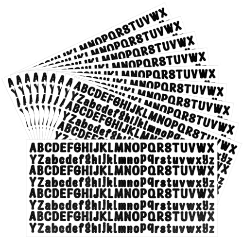 10 Blatt Selbstklebende Buchstaben Aufkleber Groß Buchstaben Aufkleber Alphabet-Tabs Schwarz Buchstaben Aufkleber Sticker Buchstaben Set Wetterfest Alphabet Aufkleber Für Kunsthandwerk, Briefkästen 10 Blatt Selbstklebende Buchstaben Aufkleber Groß Buchstaben Aufkleber Alphabet-Tabs Schwarz Buchstaben Aufkleber Sticker Buchstaben Set Wetterfest Alphabet Aufkleber Für Kunsthandwerk, Briefkästen von Mozeat Lens